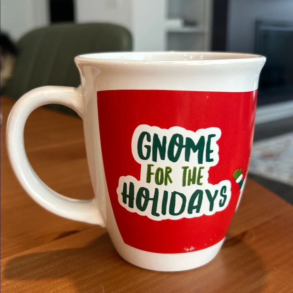 Gnome For The Holidays 14 Oz Mug Christmas Coffee Cocoa Cup Tea Royal Norfolk